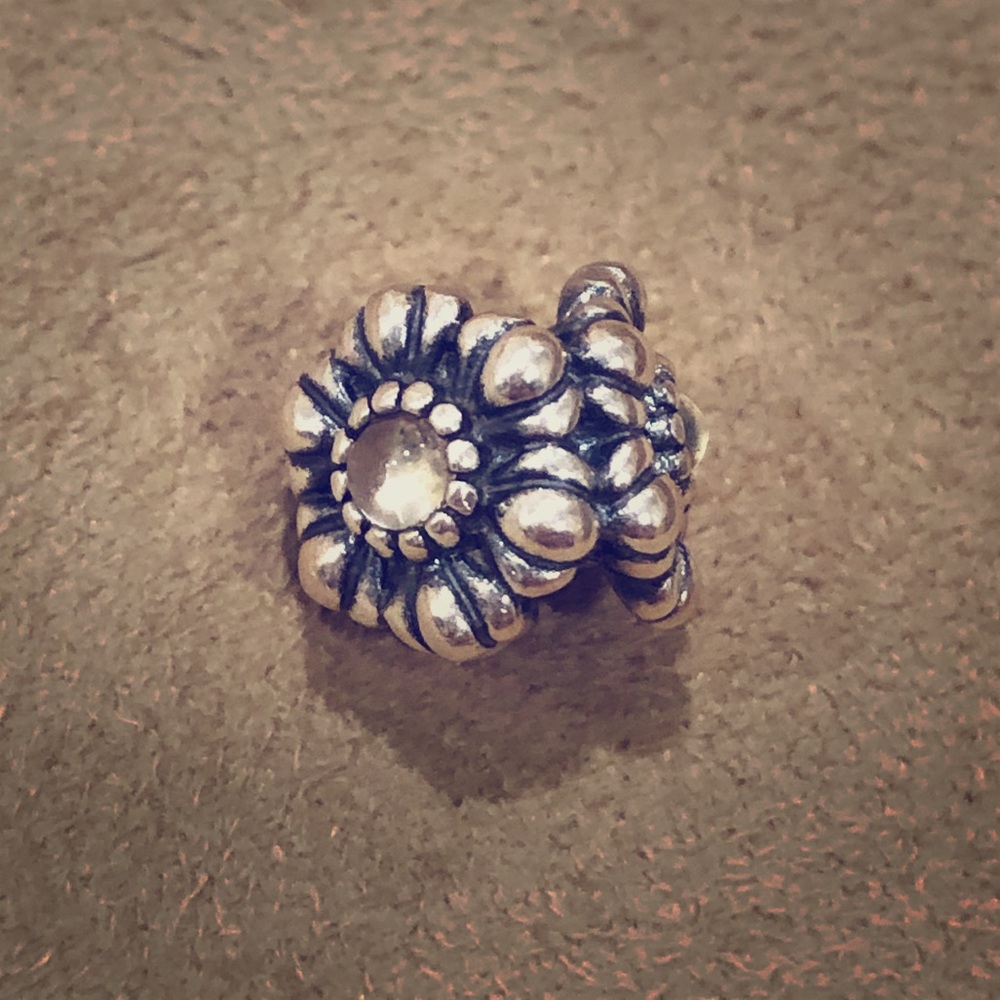 Pandora flower April Birth Month ❤️